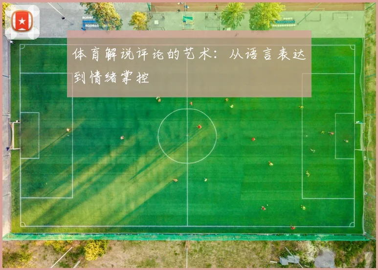 体育解说评论的艺术：从语言表达到情绪掌控