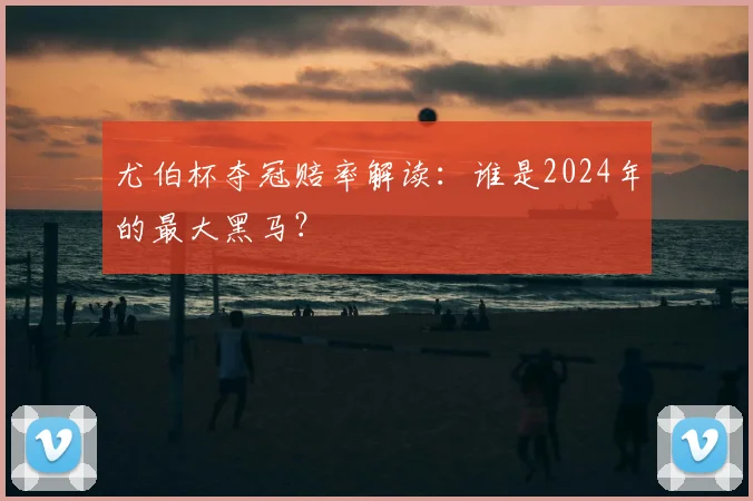 尤伯杯夺冠赔率解读:谁是2024年的最大黑马?